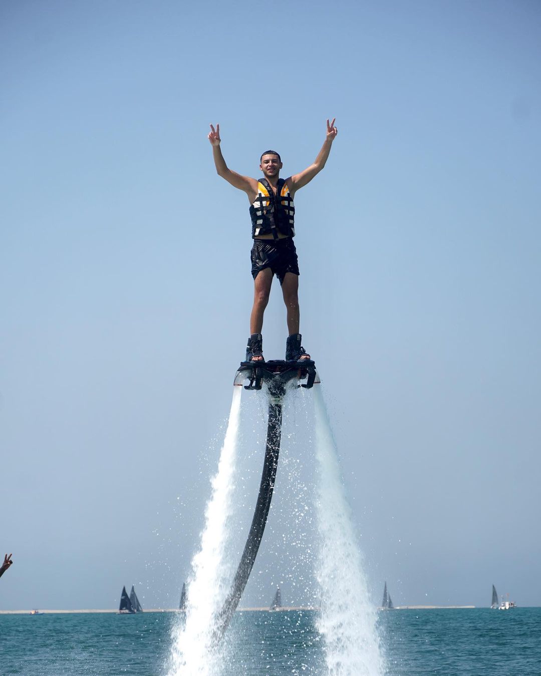 Dubaj: Przeżycie na Flyboardzie