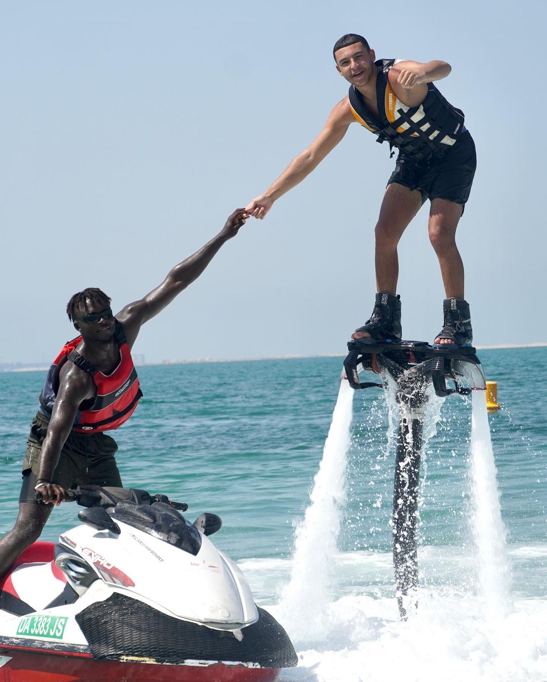 Dubaj: Przeżycie na Flyboardzie