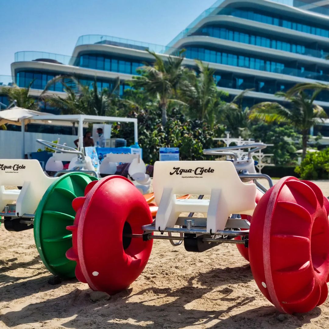 Дубай: опыт морского велосипеда