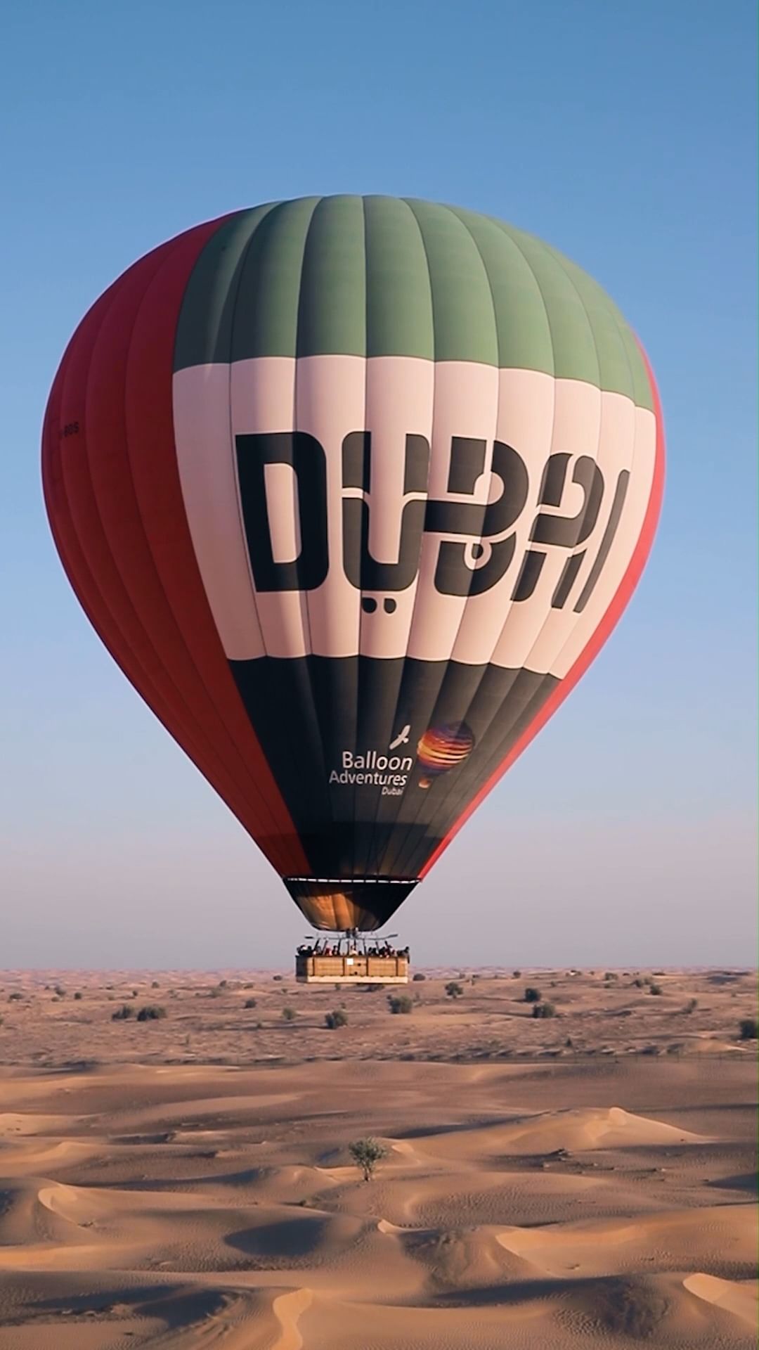 Dubaj: ulepszony charakterystyczny balon na ogrzane powietrze