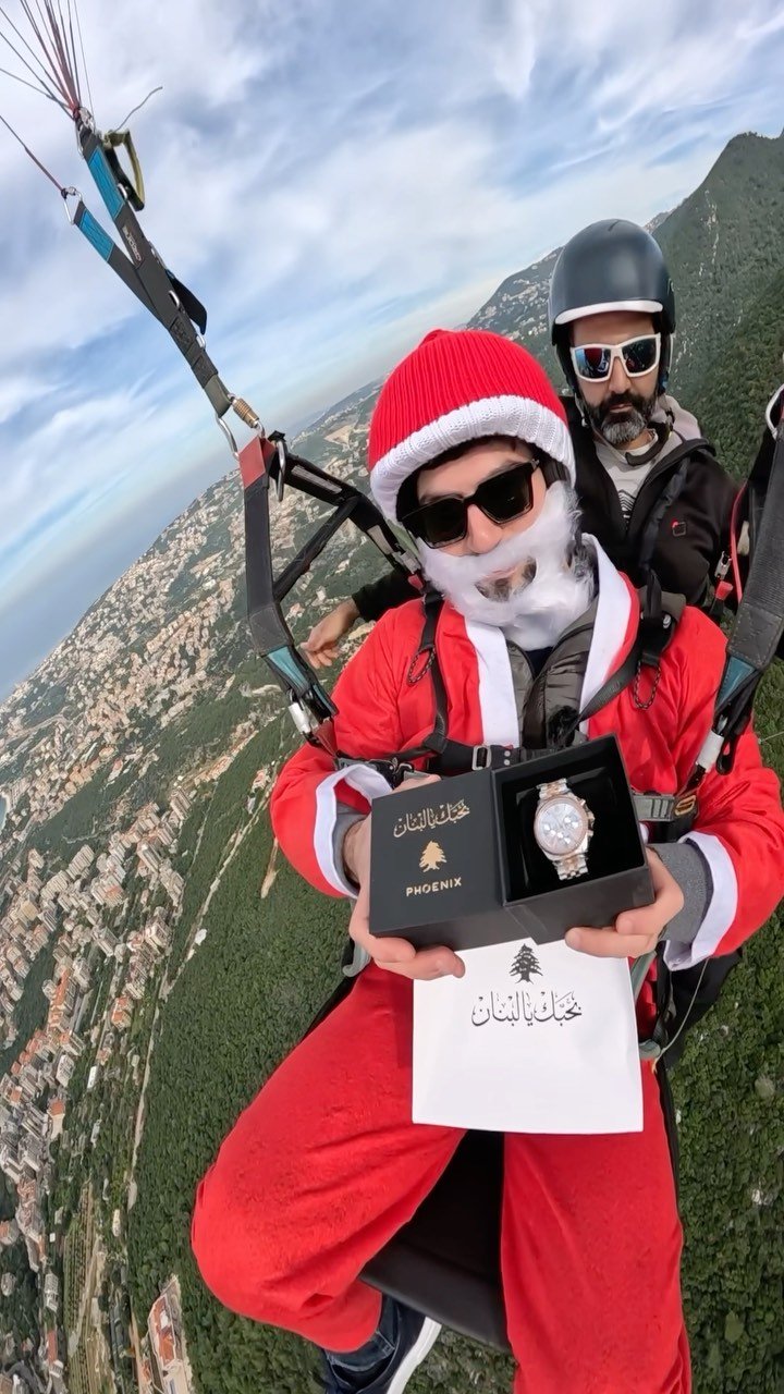 Baía de Jounieh: Atividade de Parapente