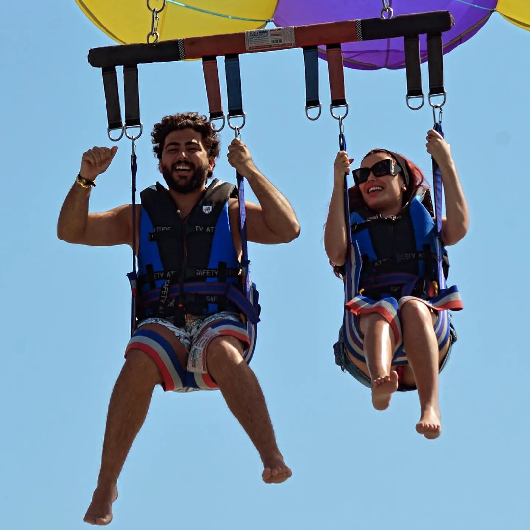 Дубай: опыт парасейлинга