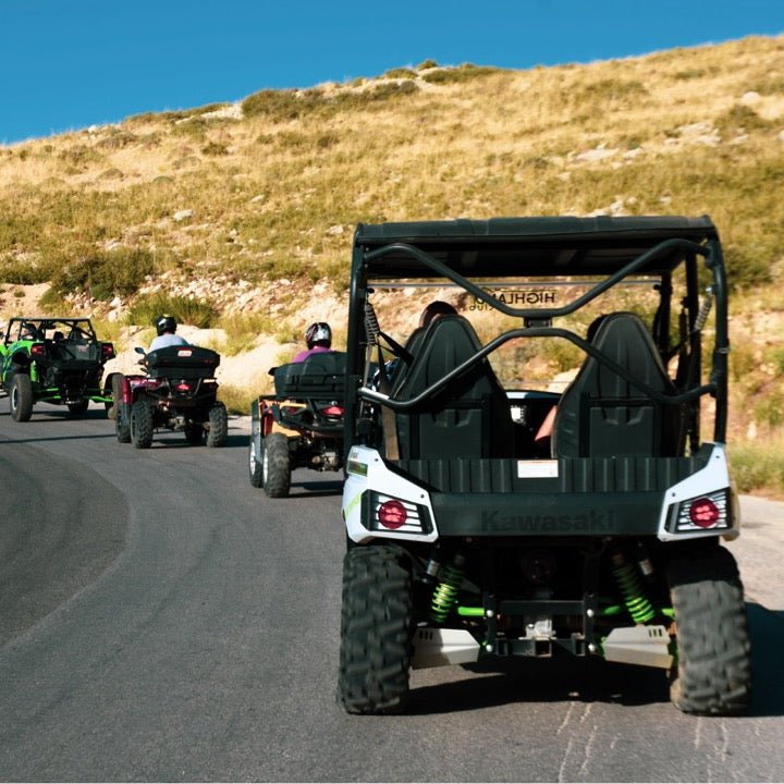 Faraya: Wycieczka z przewodnikiem na quadach do Tamy Chabrouh, Św. Charbela i gór