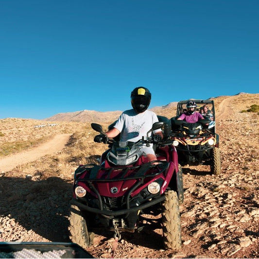 Faraya: Wycieczka z przewodnikiem na quadach do Tamy Chabrouh, Św. Charbela i gór