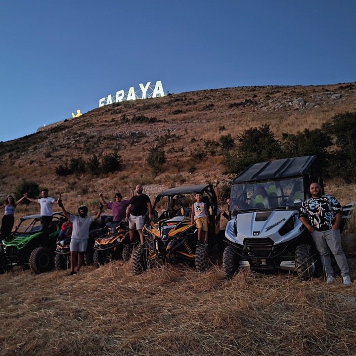 Faraya: Wycieczka z przewodnikiem na quadach do Tamy Chabrouh, Św. Charbela i gór