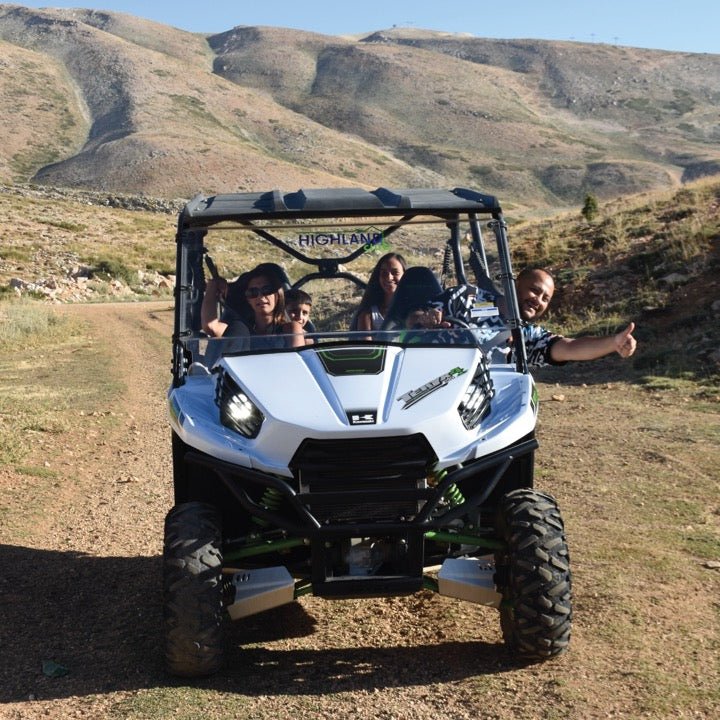Faraya: Wycieczka z przewodnikiem na quadach do Tamy Chabrouh, Św. Charbela i gór