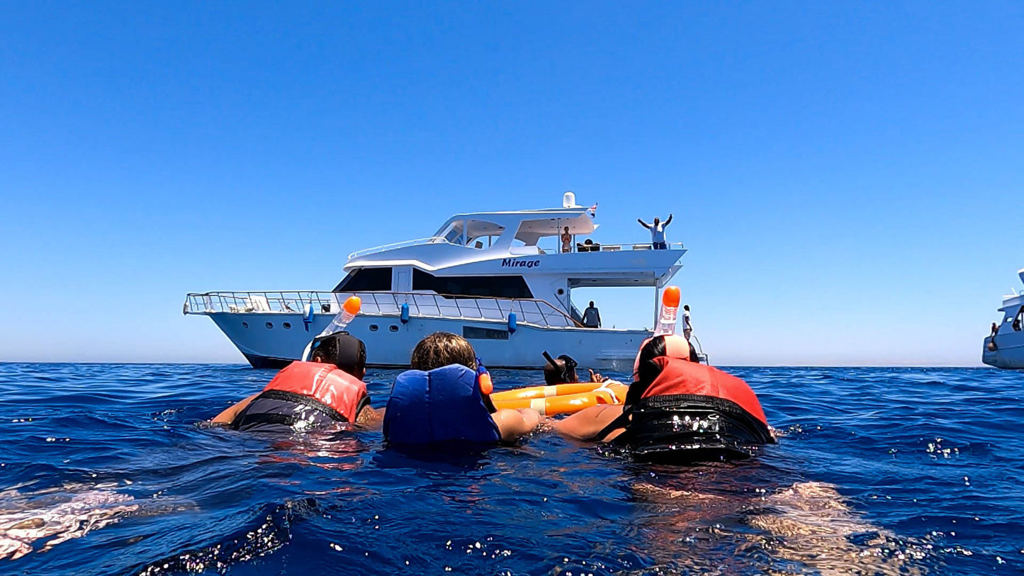 Hurghada: Mirage Private Boat Snorkeltur med lunsj og brus