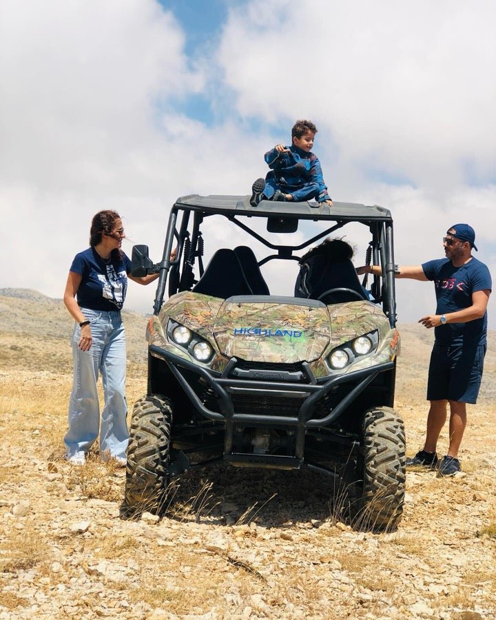 Faraya: Wycieczka z przewodnikiem na quadach do Tamy Chabrouh, Św. Charbela i gór