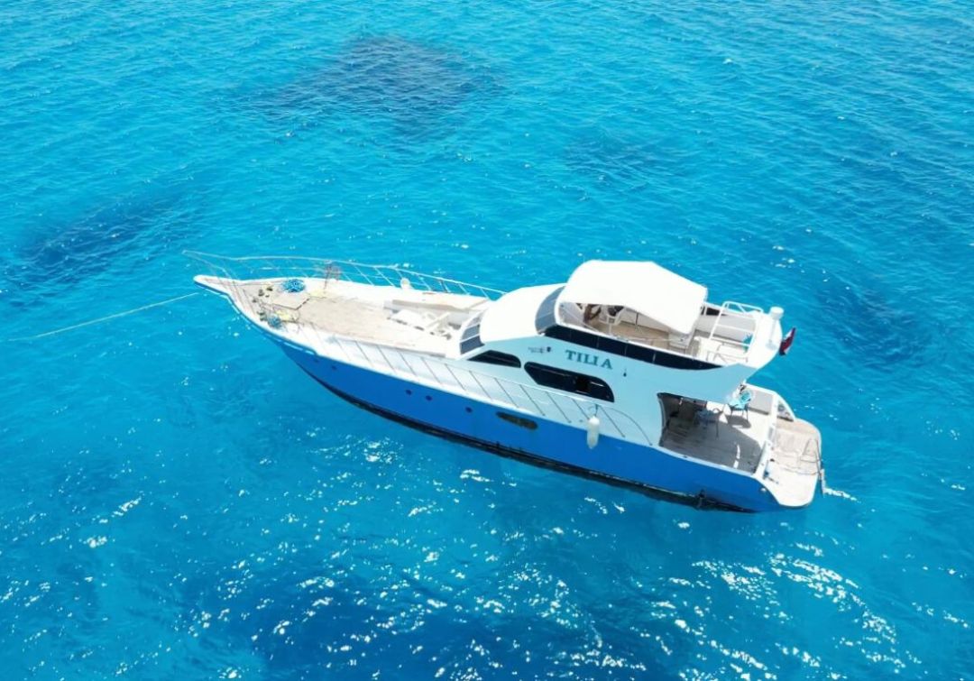 Hurghada: Prywatna wycieczka łodzią z rurką Tilia z lunchem i napojami bezalkoholowymi