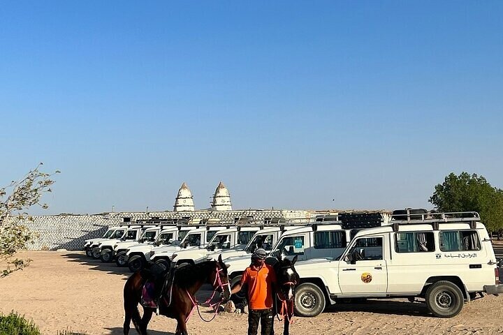 Hurghada: Stargazing Desert Trip by 4x4 Jeep & Dinner