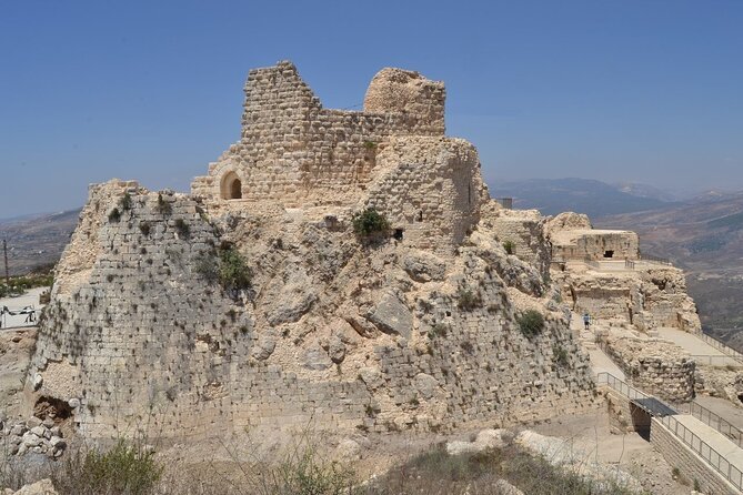 De Beirute: Excursão de um dia ao marco de Mleeta, Castelo de Beaufort e Templo de Eshmun