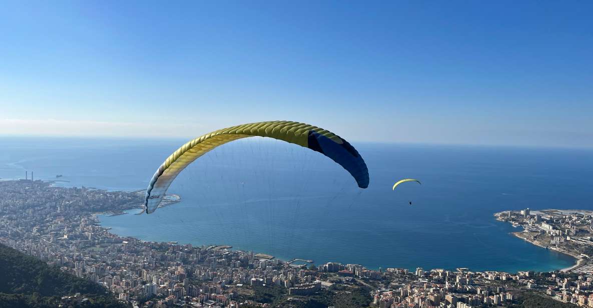 Beyrouth : expérience de parapente