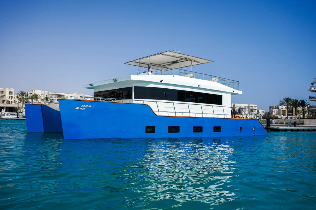 Marassi: Gita in Yacht Privato con Nuoto e Pranzo Opzionale sulla Costa Nord