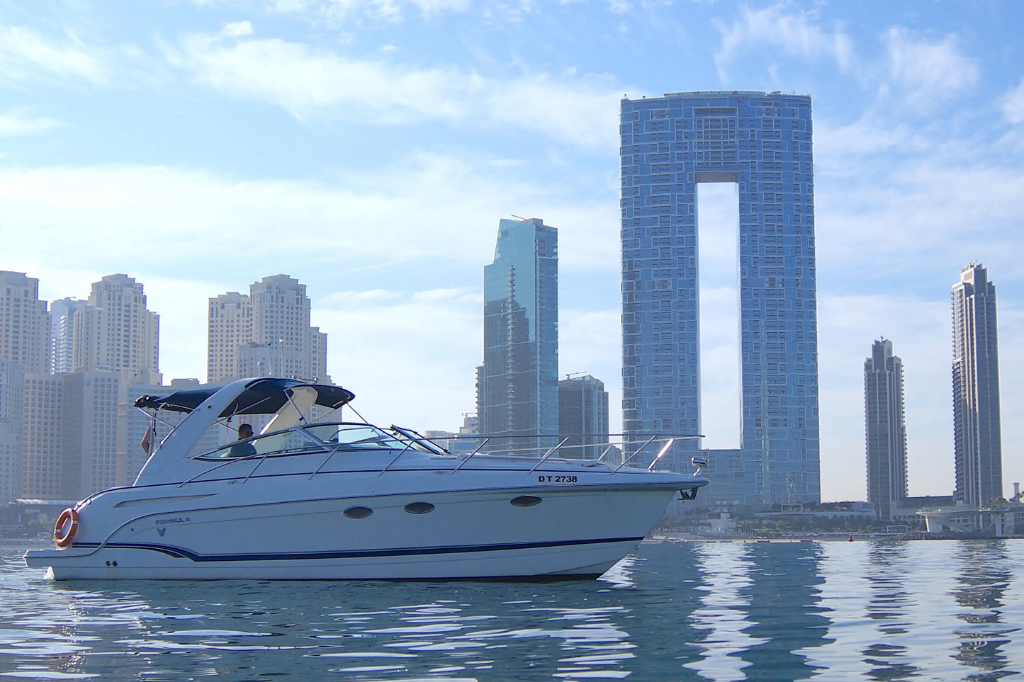 Dubai: Private Yacht Cruise on a 34FT Yacht