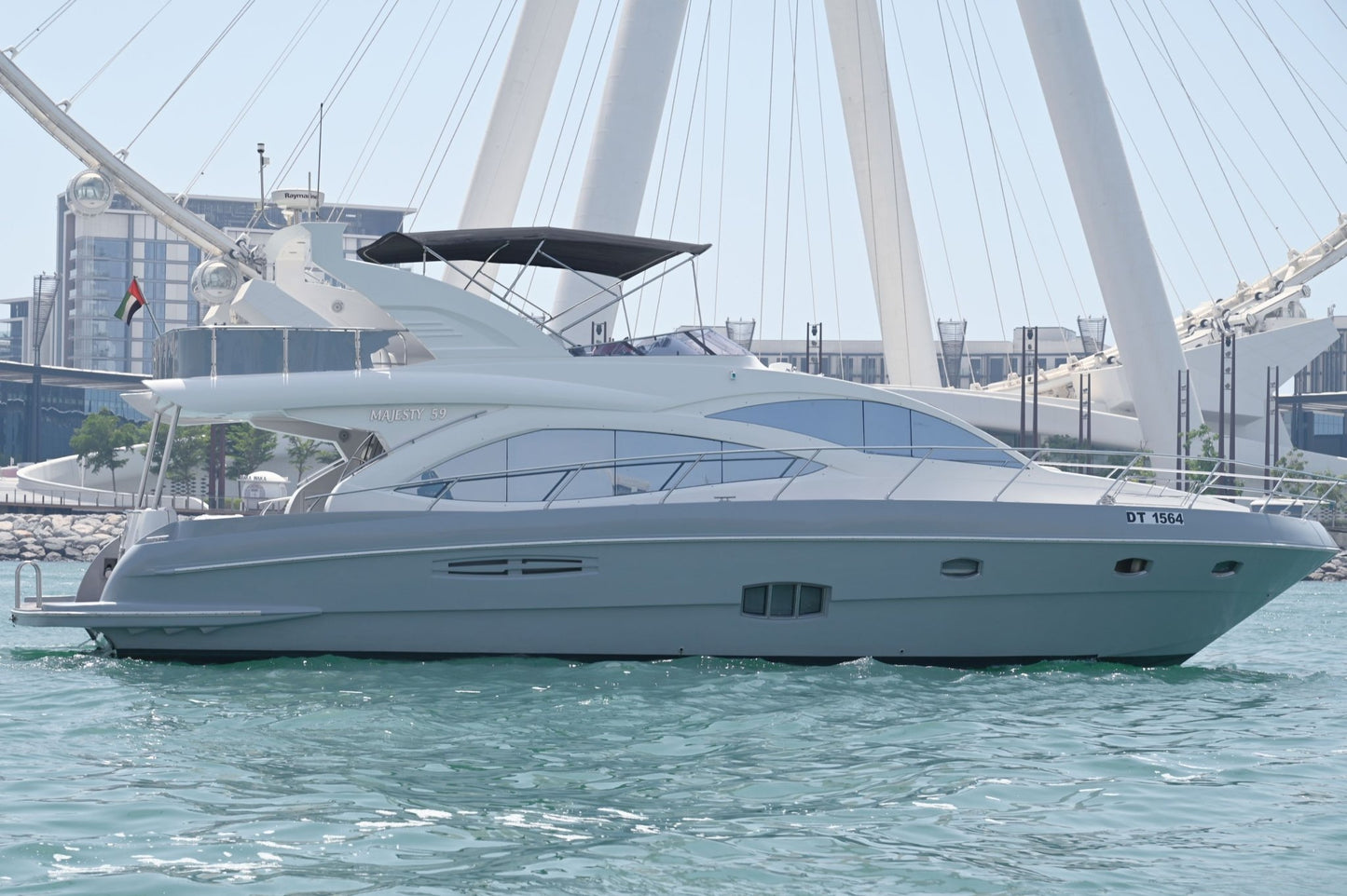 Dubaï : excursion en yacht Majesty de 59 pieds
