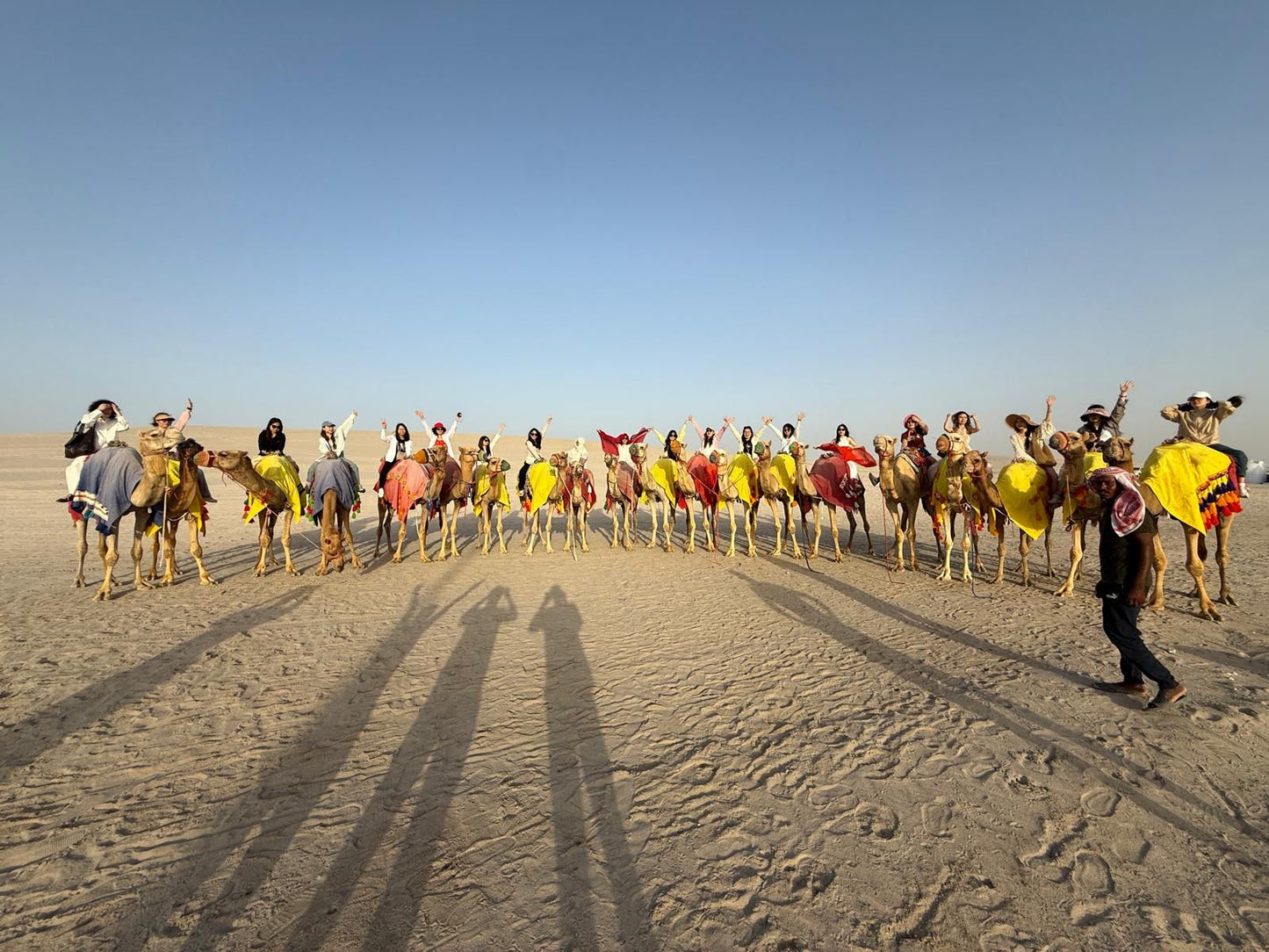 Doha: Half-Day Desert Safari Trip with Dune Bashing, Inland Sea and Sunrise or Sunset Views