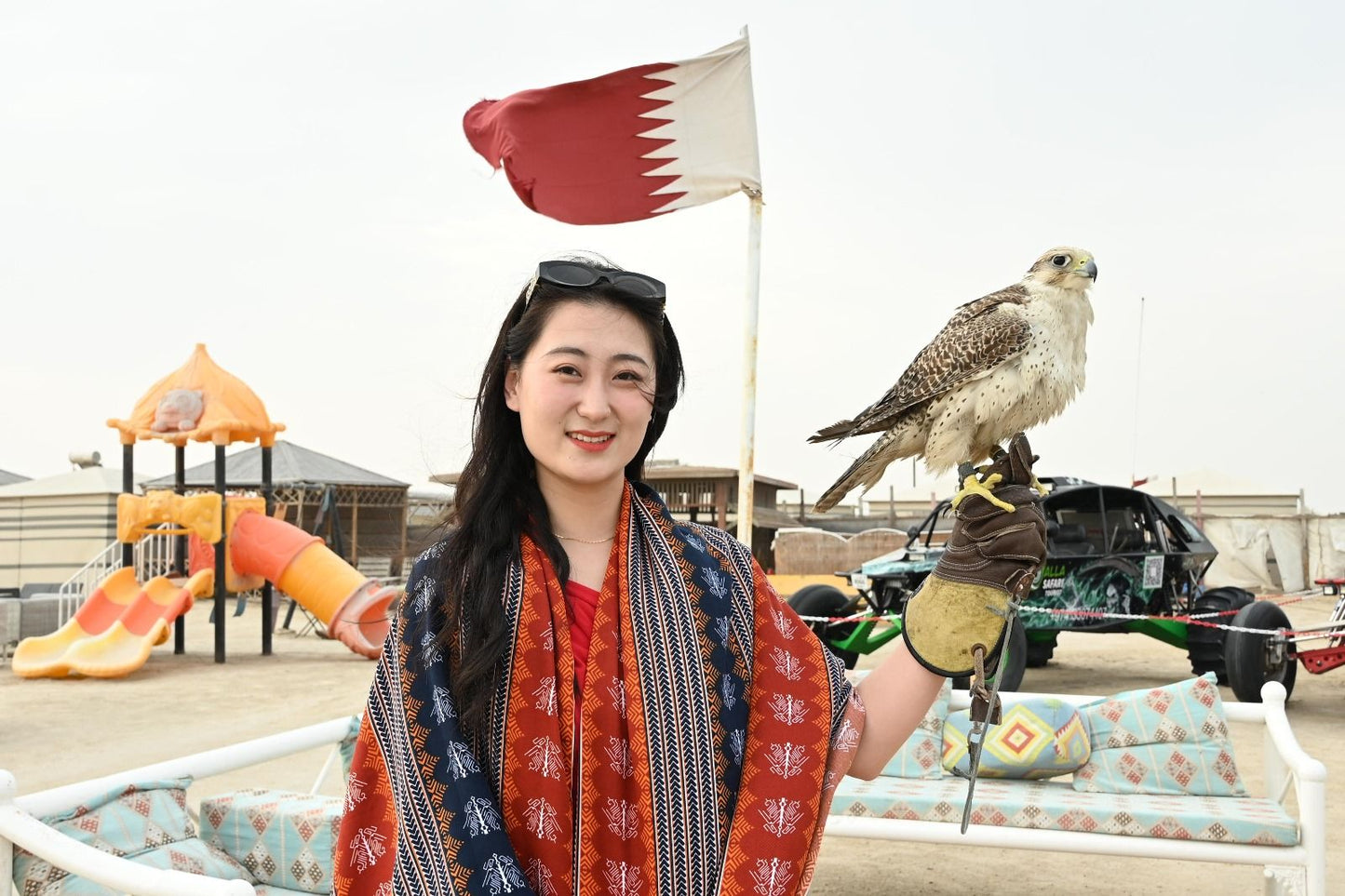 Doha: Half-Day Desert Safari Trip with Dune Bashing, Inland Sea and Sunrise or Sunset Views