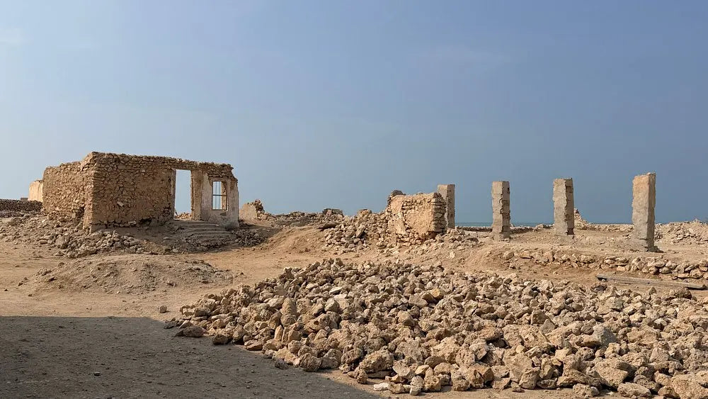 Doha: Noord- en West-Qatar Combo Tour met Ophalen