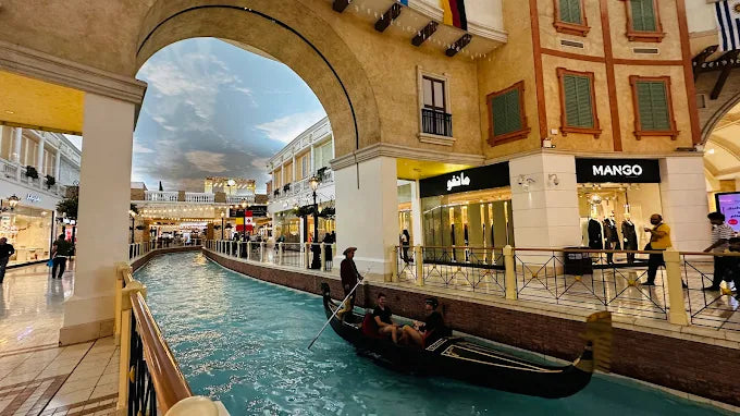 Doha: Privé Stadsrondleiding met Villaggio Gondelvaart