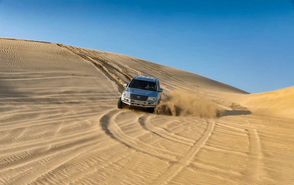 Doha: Safari no Deserto de Meio Dia durante Escala com Passeio de Camelo e Sandboard