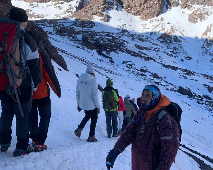 From Marrakech: 2 Günlük Mount Toubkal Yürüyüşü Rehberli ve Dağ Evi Konaklamalı