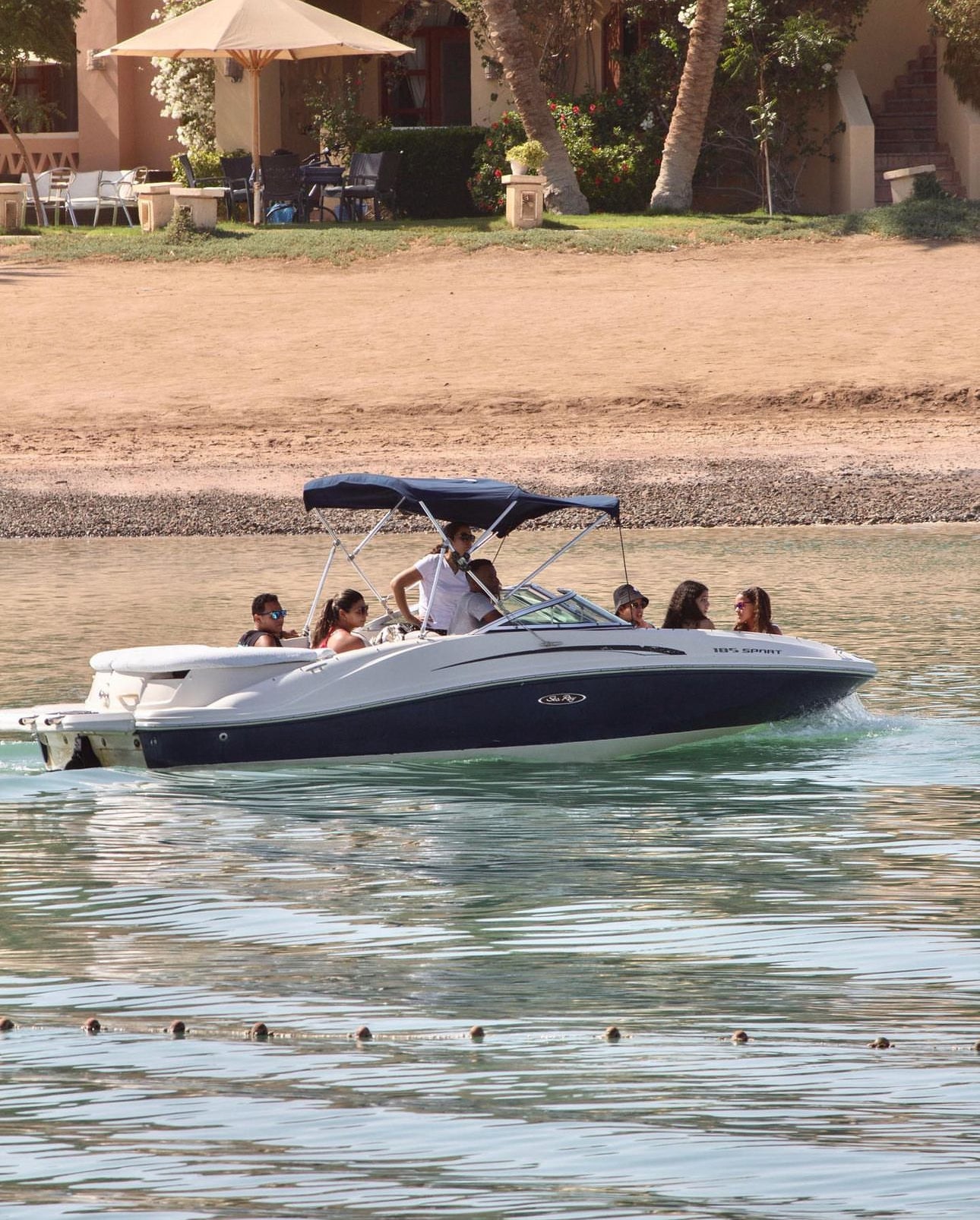 الجونة: رحلة خاصة بالقارب السريع إلى الخليج (Sea Ray 185 May)