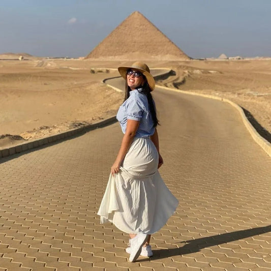 Cairo: Private Day Tour to Giza Pyramids Sphinx, Saqqara  & Memphis
