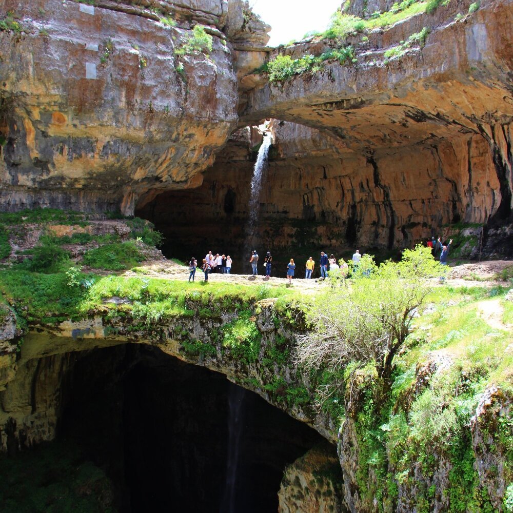 Beirut: Private Führung durch Jeita-Grotte, Harissa und Baatara-Schlucht