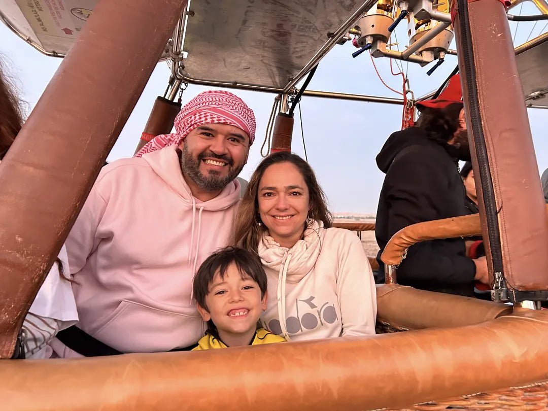 Dubaï : expérience magique en montgolfière avec transferts, rafraîchissements et collations
