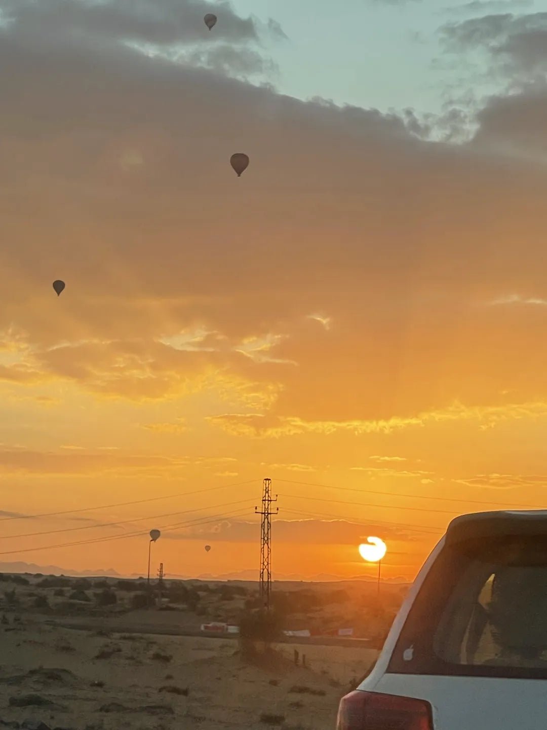 Dubaï : expérience magique en montgolfière avec transferts, rafraîchissements et collations