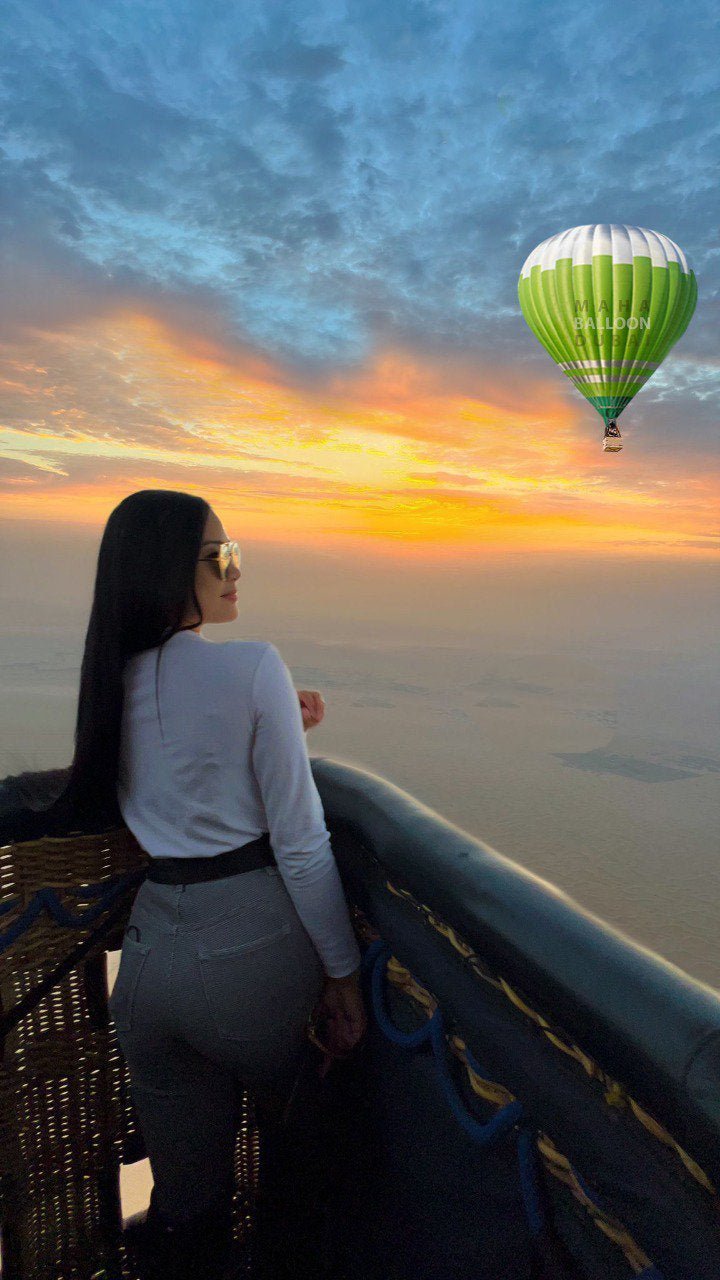 Dubaj: Lot balonem na ogrzane powietrze