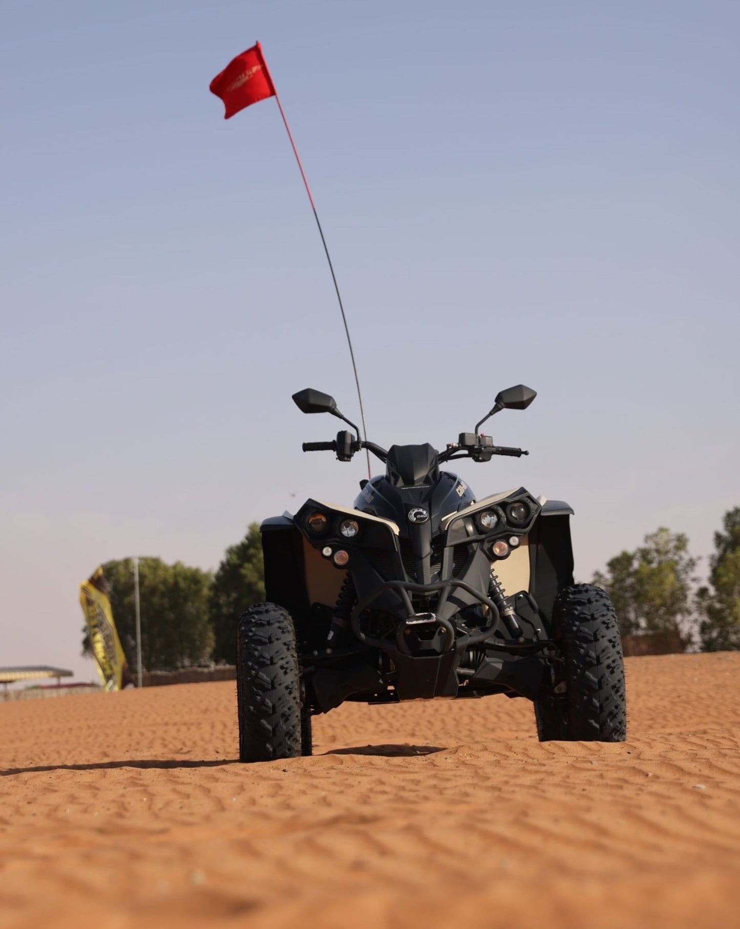 ドバイ:Can-Am レネゲード 650cc クワッド バイク ツアー