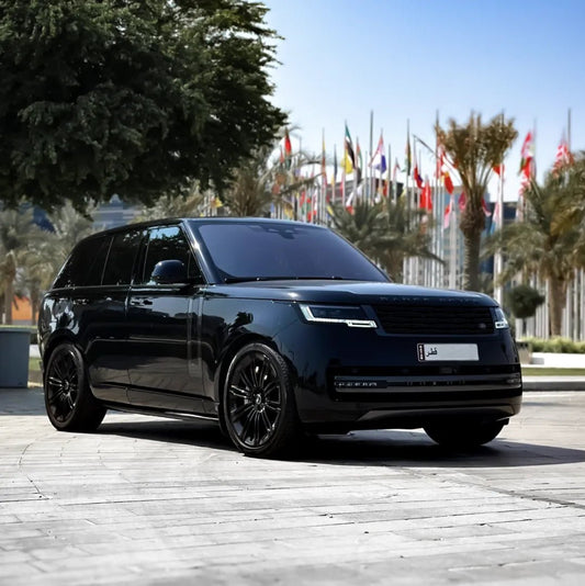 Doha: Private Autovermietung des Range Rover Vogue mit Fahrer