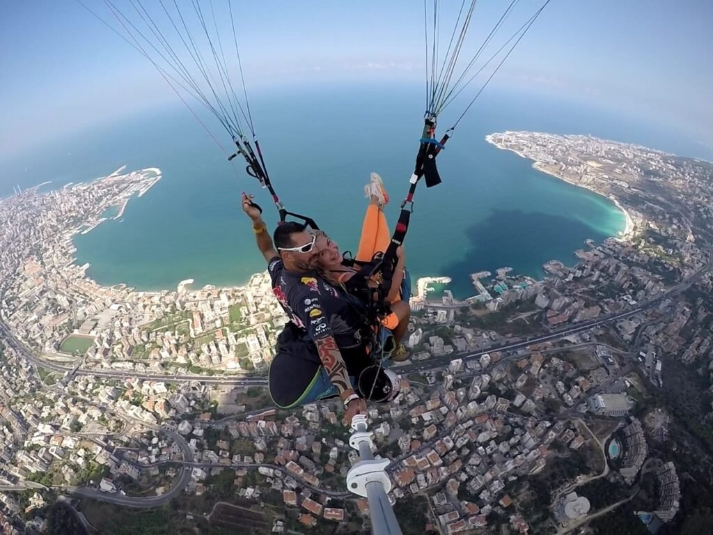 Beyrouth : expérience de parapente
