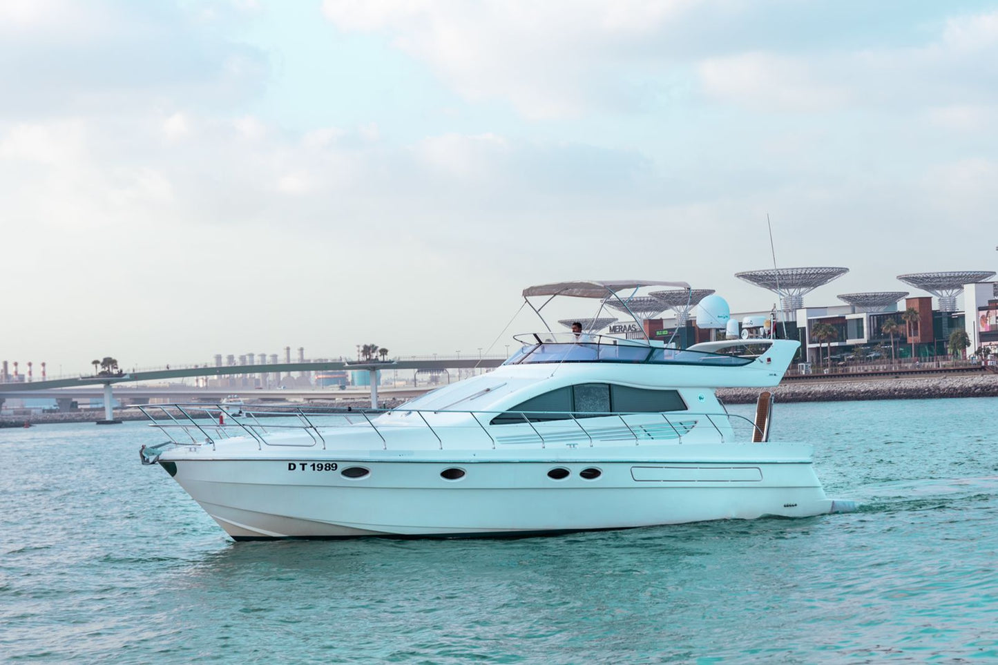 Dubai: 48 FT Enterprise Yacht Tour