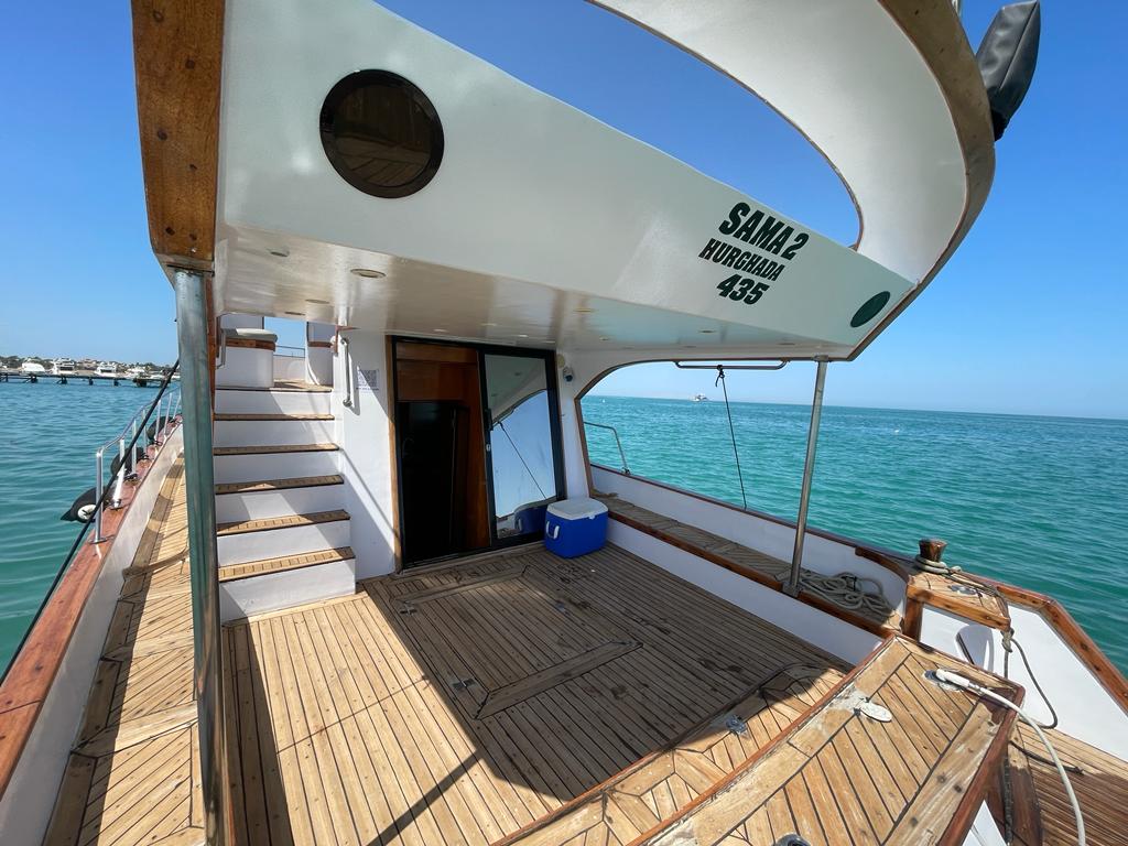 El Gouna: excursión de un día en barco privado a Bayoud