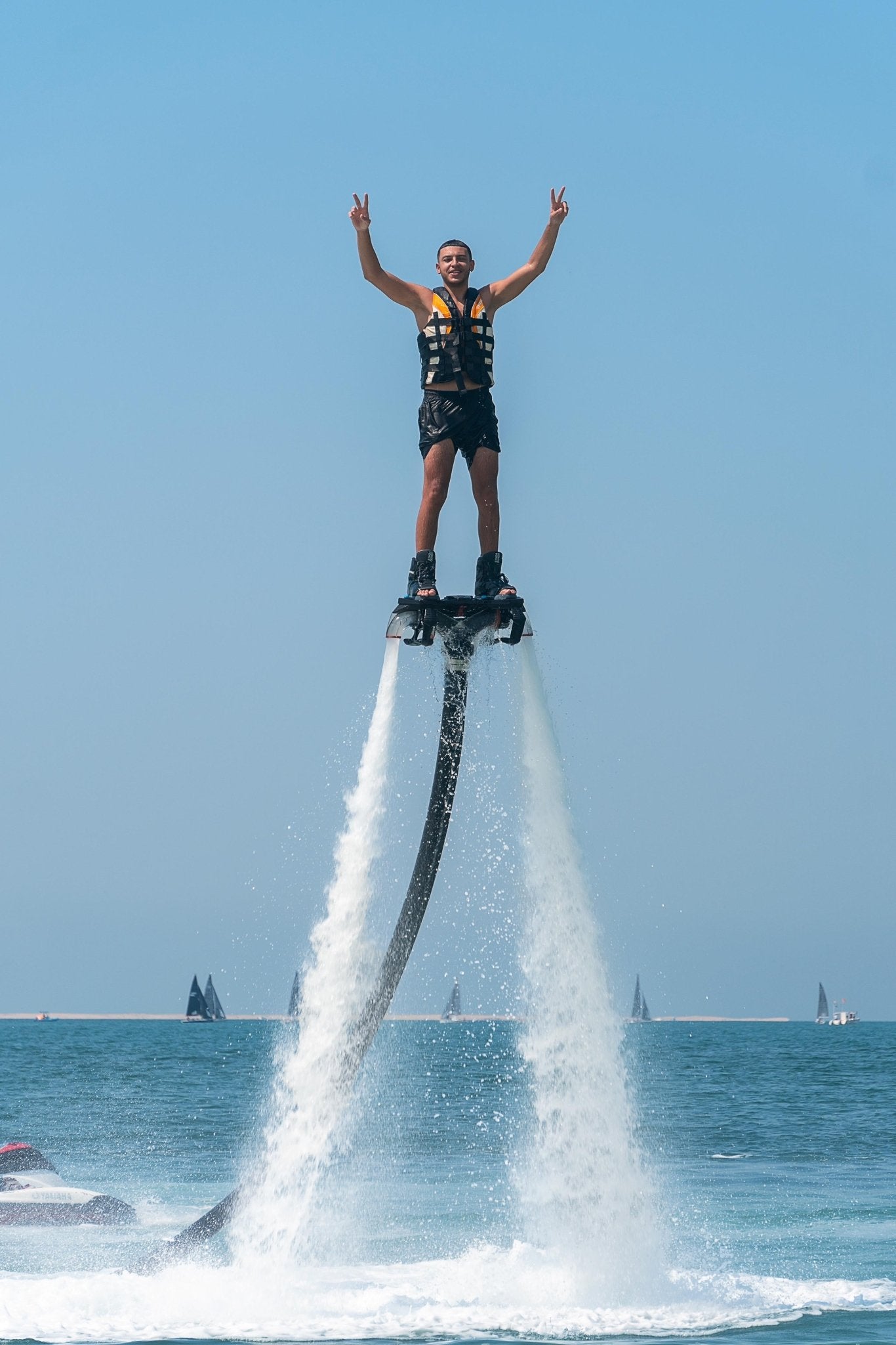 Dubaj: Przeżycie na Flyboardzie