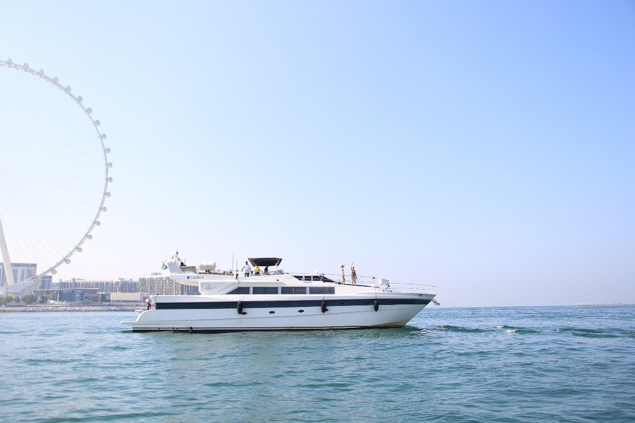 Dubái: tour privado Gulf Craft de 88 pies