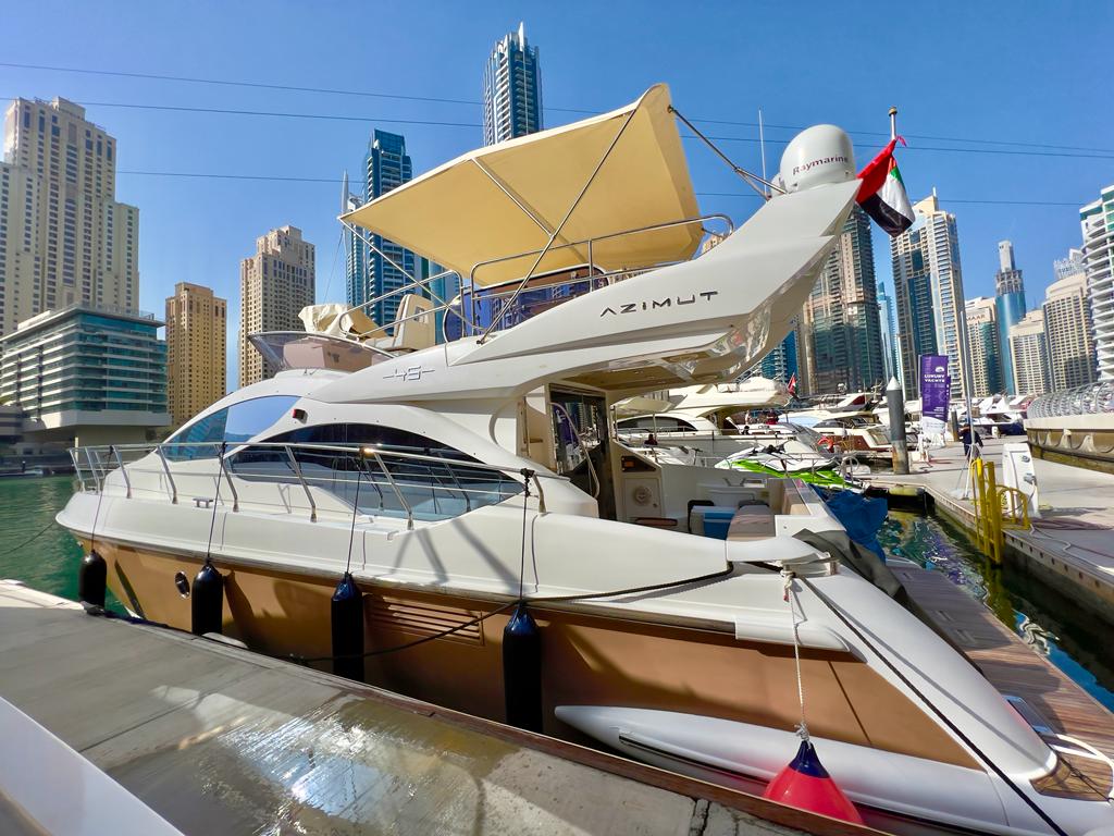 Dubai: Tour Privato Azimut 45FT