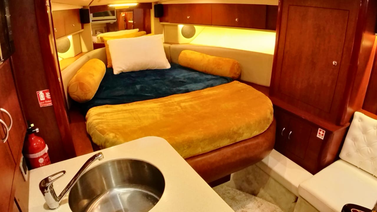 迪拜:40 英尺私人迷你游艇之旅