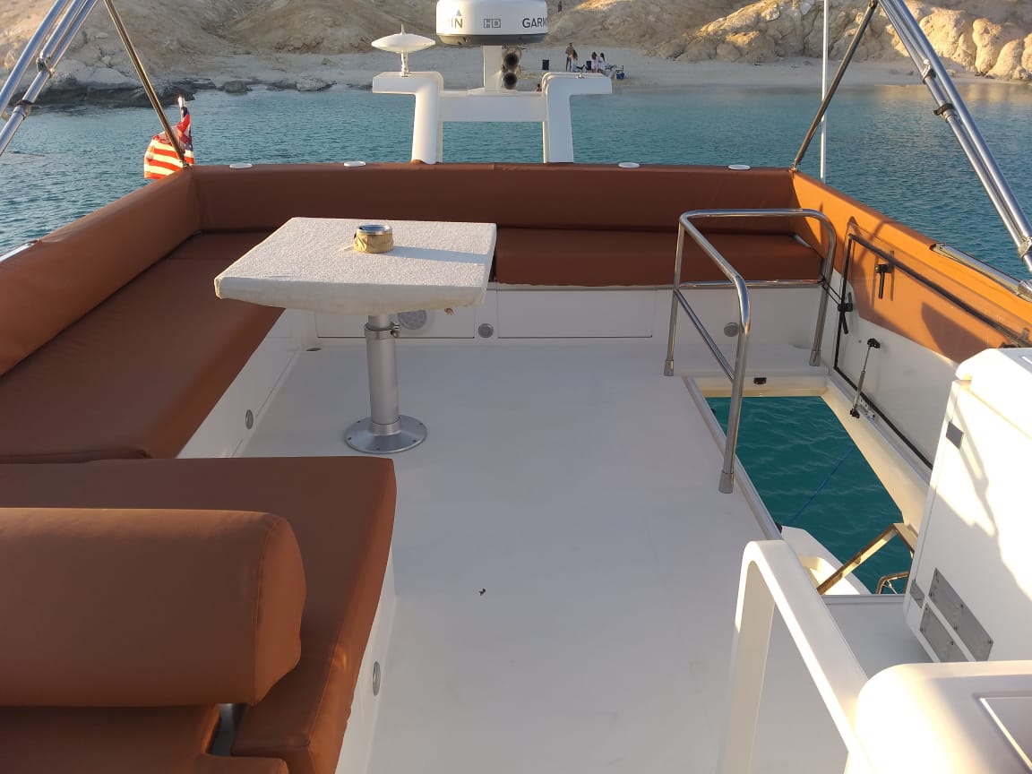 El Gouna: viagem privada de iate de luxo em um iate de 50 pés