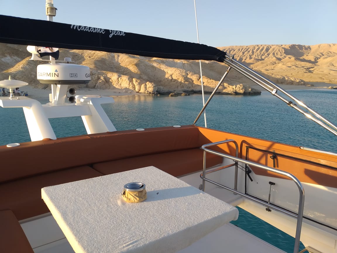 El Gouna: viagem privada de iate de luxo em um iate de 50 pés