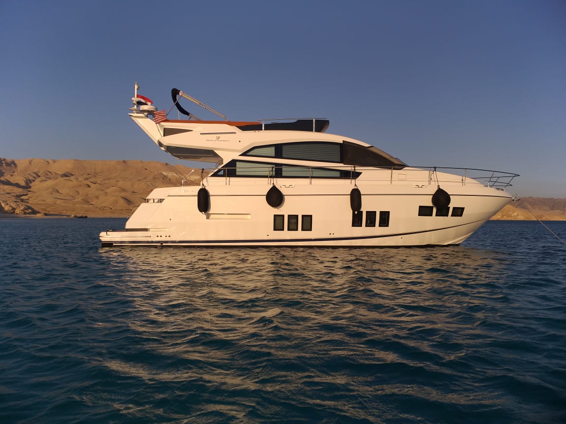 El Gouna: viagem privada de iate de luxo em um iate de 50 pés