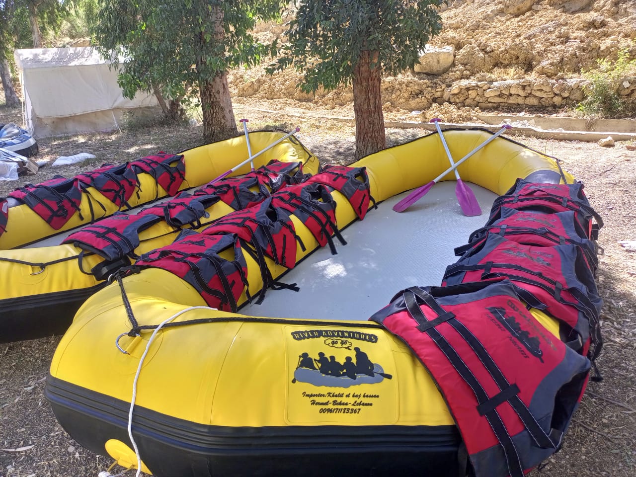 Baalbek : aventure en rafting sur la rivière Assi