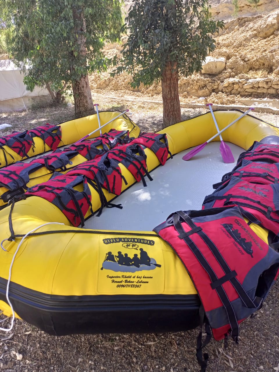 Baalbek : aventure en rafting sur la rivière Assi