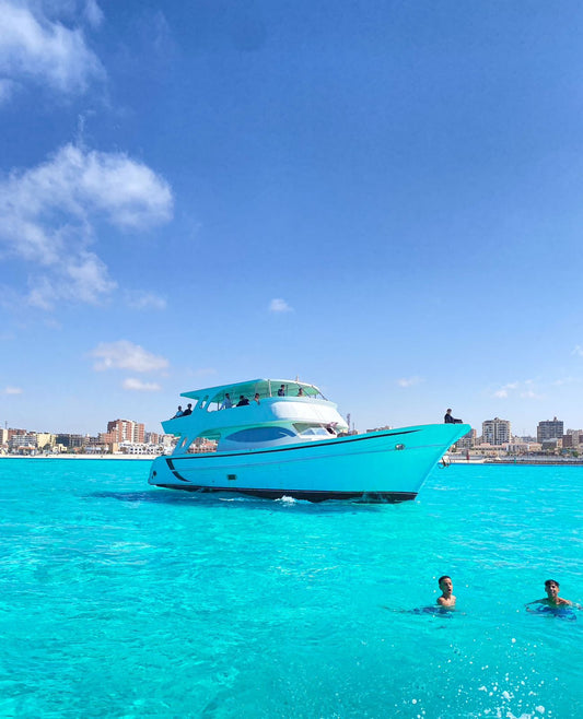 Marsa Matrouh: Amazon Private Yacht Trip to Nawras Island