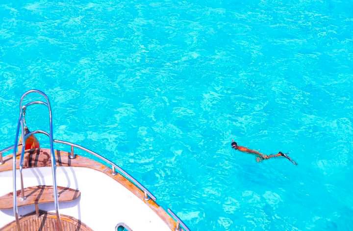 Marsa Matrouh: Prywatna wycieczka jachtem Caesars na wyspę Nawras