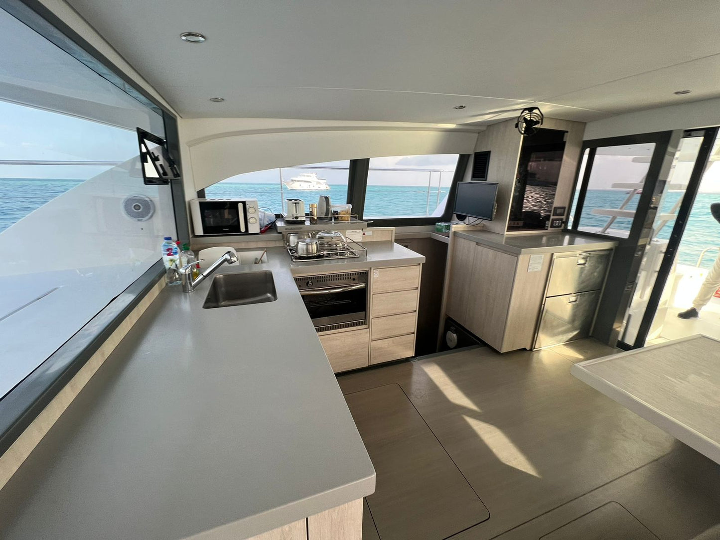 El Gouna: Privé Catamaran Dagtrip naar Bayoud of Tawilah Eiland