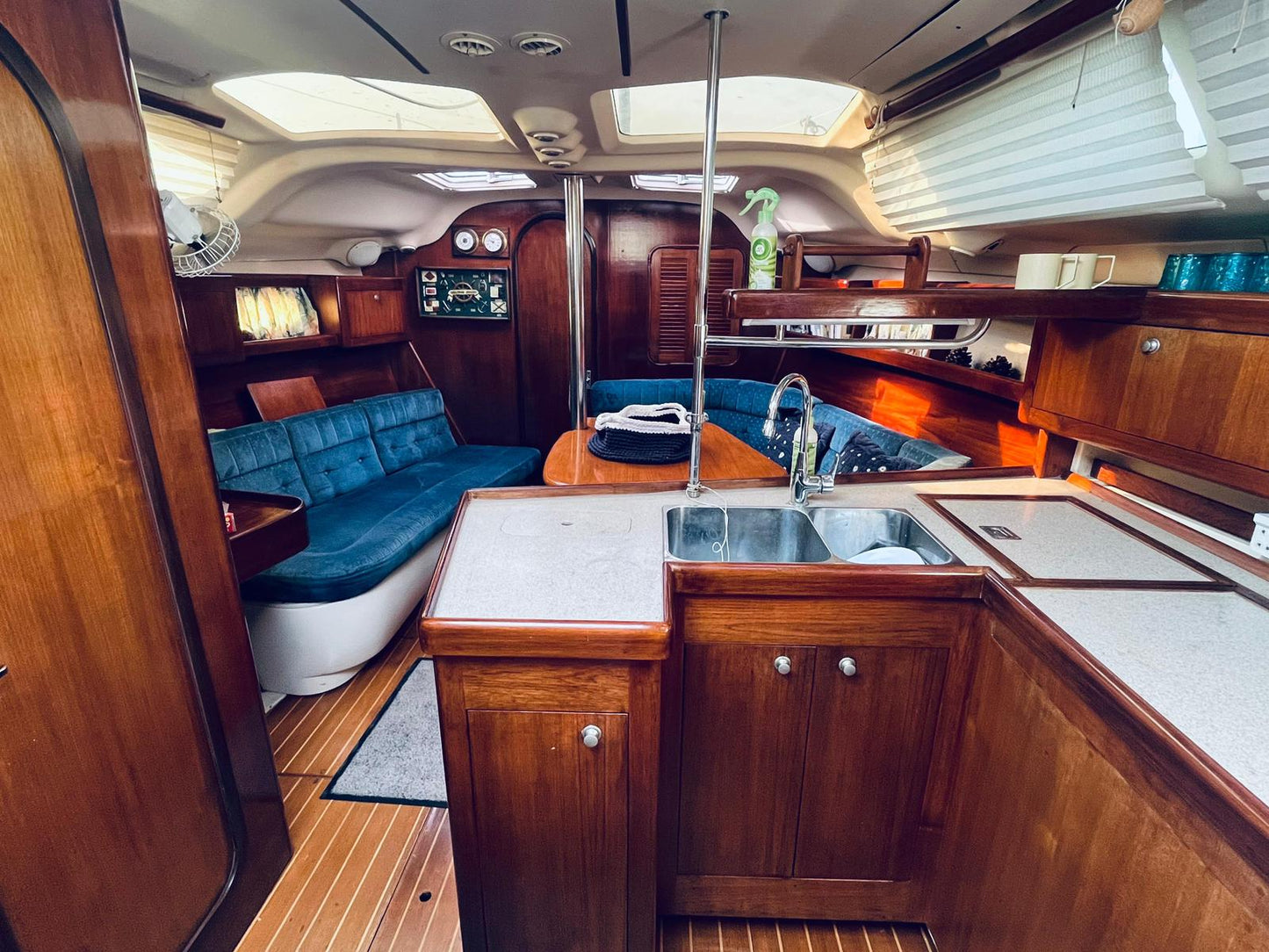 Porto Marina: viaje privado en velero Andiamo en la costa norte