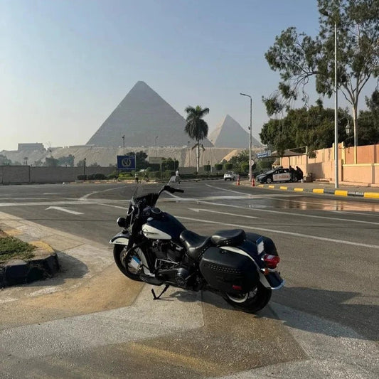 القاهرة: جولة في مدينة هارلي ديفيدسون للدراجات النارية إلى أهرامات الجيزة والعاصمة الجديدة